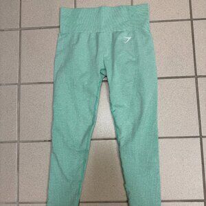 Gymshark Vital Seamless Leggings Mint Marl Womens Size XS